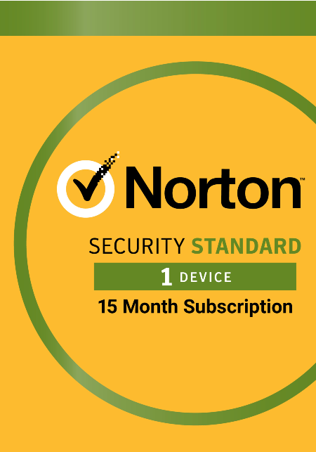Norton Security Standard 15 Month Protection (Electronic Download)